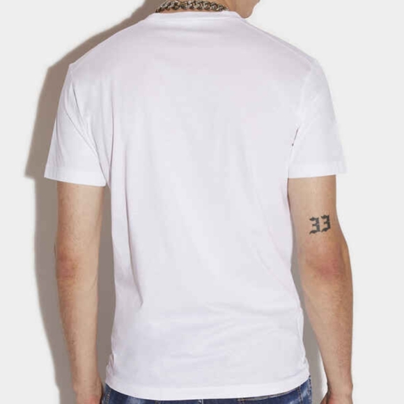 Dsquared2  Doodle flag cool T-shirt size Large - Picture 2 of 7